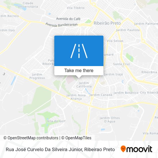 Rua José Curvelo Da Silveira Júnior map