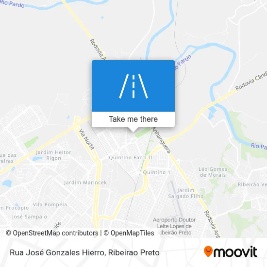 Rua José Gonzales Hierro map