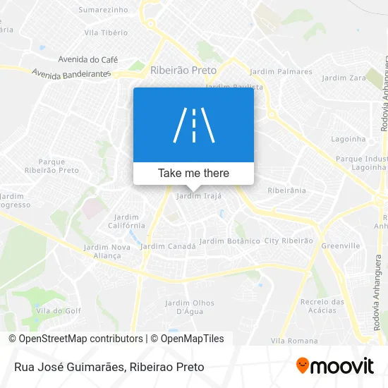 Rua José Guimarães map