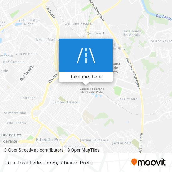 Rua José Leite Flores map