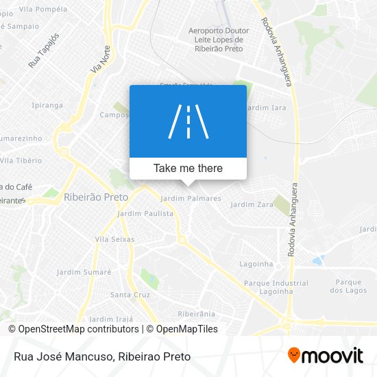 Rua José Mancuso map