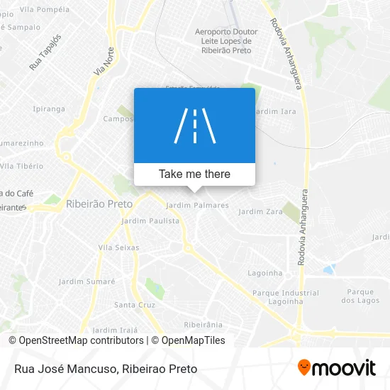 Rua José Mancuso map