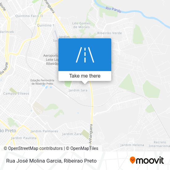 Rua José Molina Garcia map