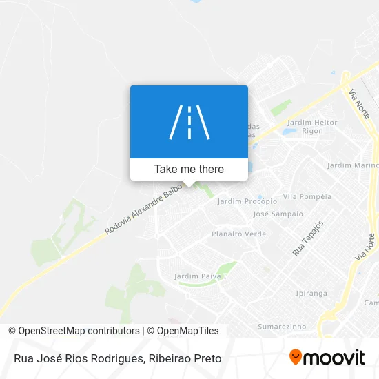 Rua José Rios Rodrigues map
