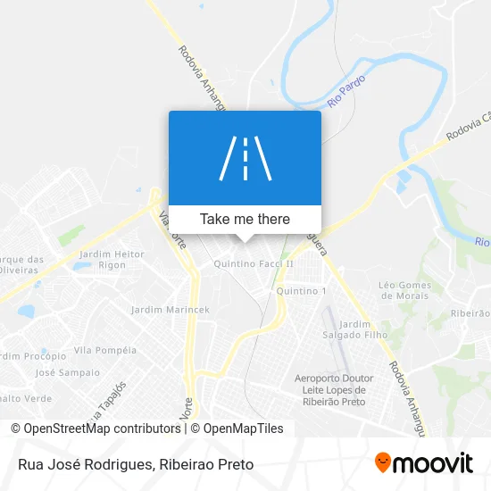 Rua José Rodrigues map
