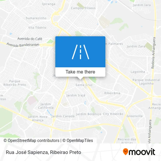 Rua José Sapienza map