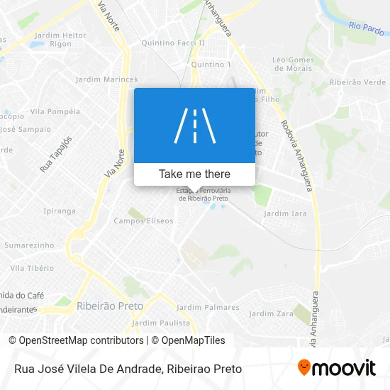 Rua José Vilela De Andrade map