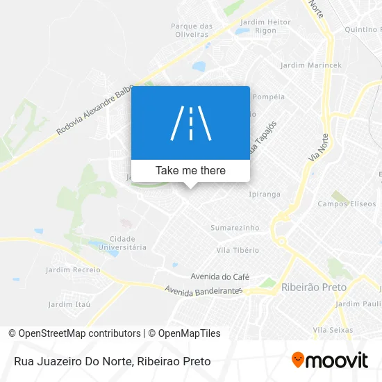 Rua Juazeiro Do Norte map