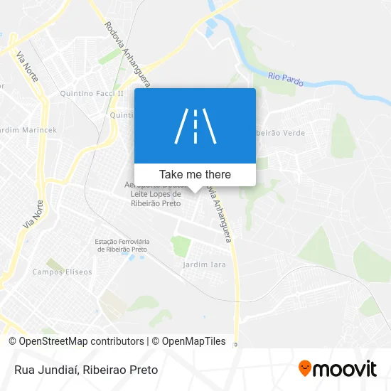 Rua Jundiaí map