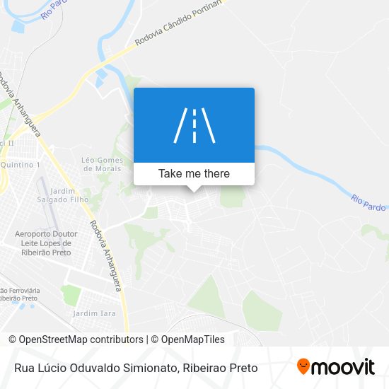 Rua Lúcio Oduvaldo Simionato map