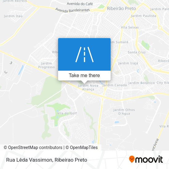 Rua Lêda Vassimon map