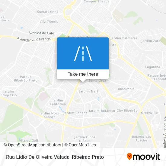 Rua Lidio De Oliveira Valada map