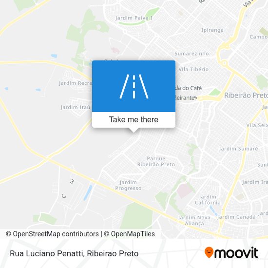 Rua Luciano Penatti map