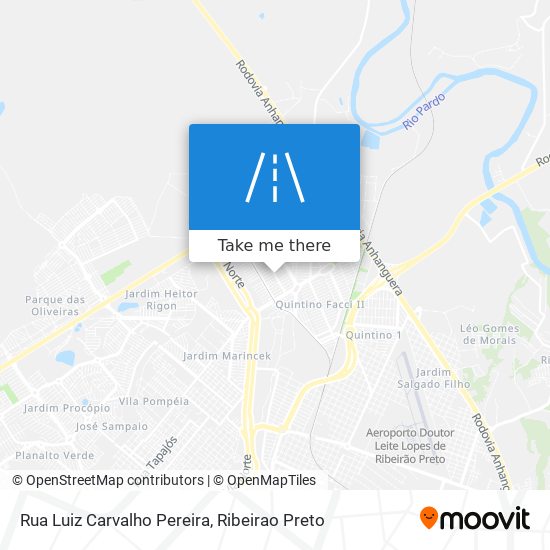 Rua Luiz Carvalho Pereira map