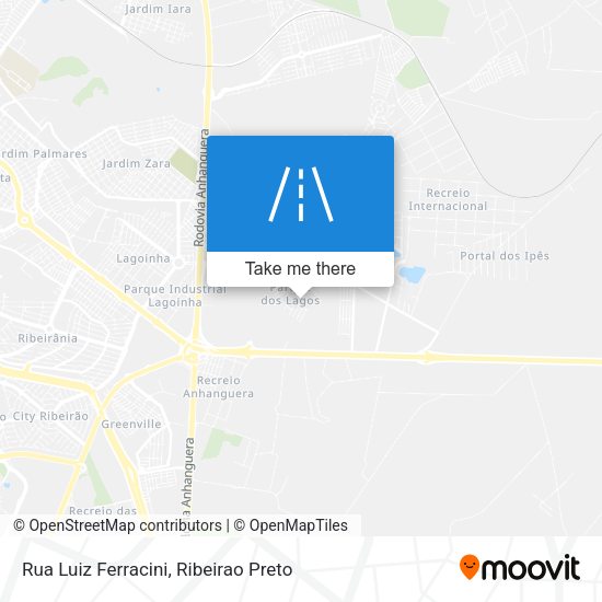 Rua Luiz Ferracini map