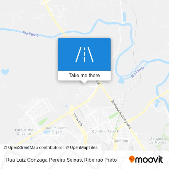 Rua Luiz Gonzaga Pereira Seixas map