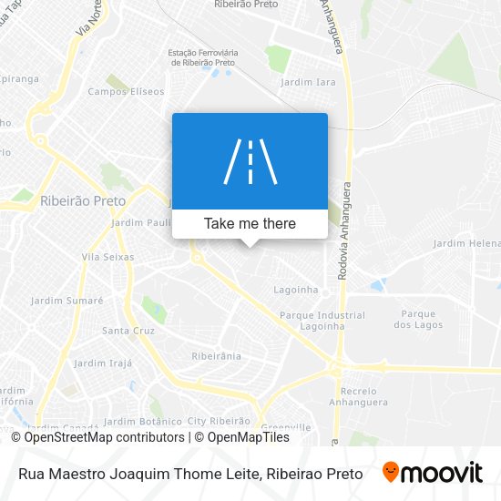 Rua Maestro Joaquim Thome Leite map