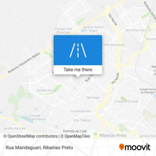 Rua Mandaguari map