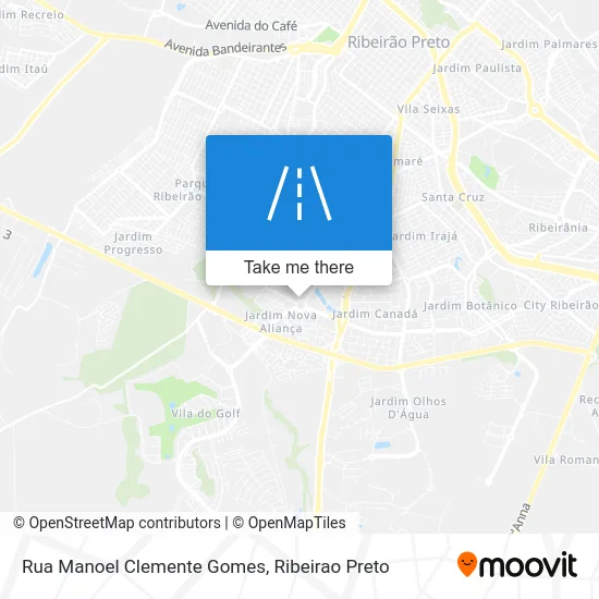 Rua Manoel Clemente Gomes map
