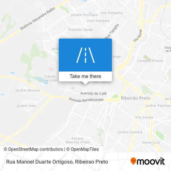 Rua Manoel Duarte Ortigoso map