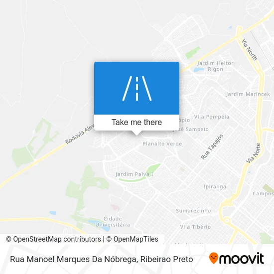 Rua Manoel Marques Da Nóbrega map