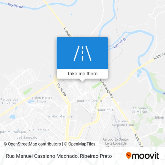 Rua Manuel Cassiano Machado map
