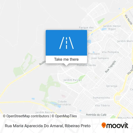 Rua Maria Aparecida Do Amaral map