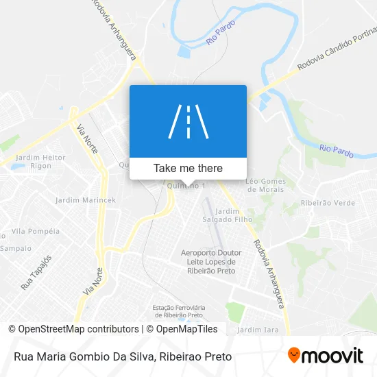 Rua Maria Gombio Da Silva map