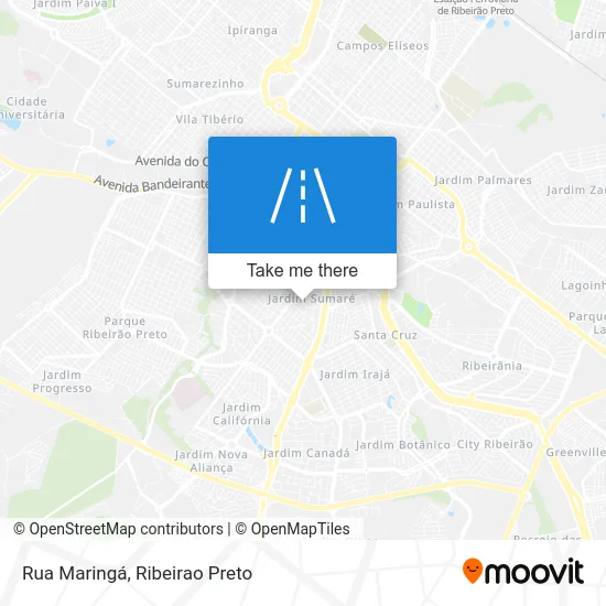 Rua Maringá map