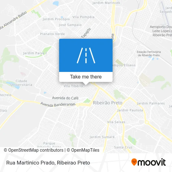 Rua Martinico Prado map