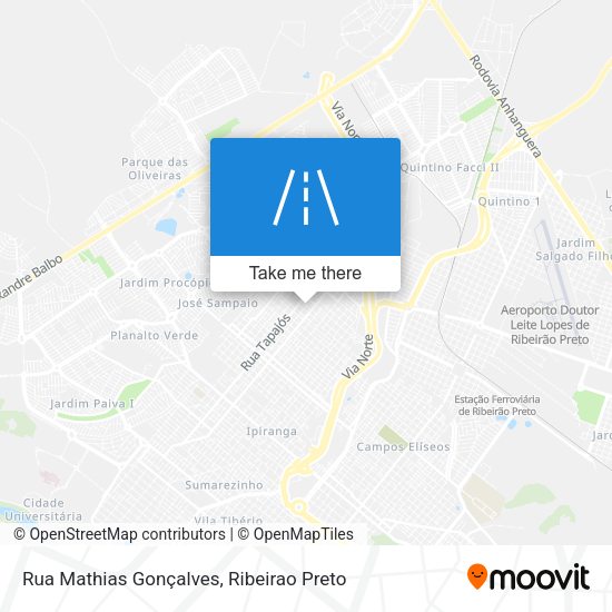 Rua Mathias Gonçalves map