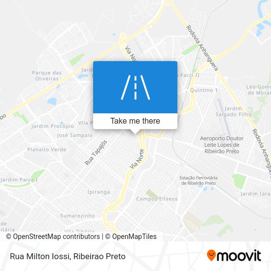 Rua Milton Iossi map