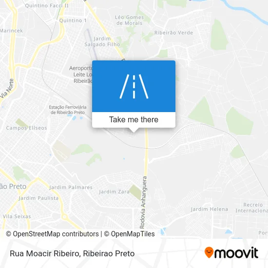 Rua Moacir Ribeiro map