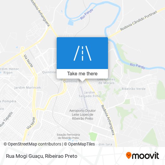 Rua Mogi Guaçu map