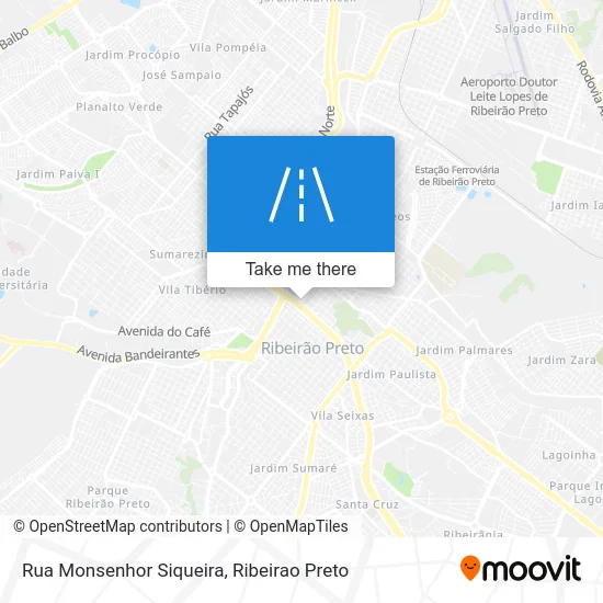 Rua Monsenhor Siqueira map