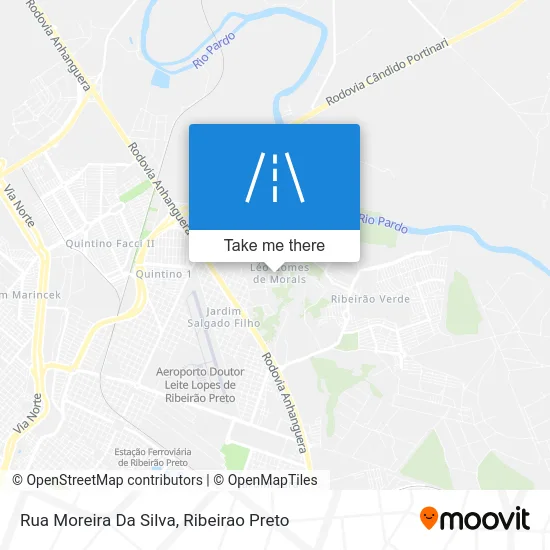 Rua Moreira Da Silva map