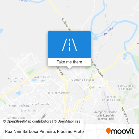 Rua Nair Barbosa Pinheiro map