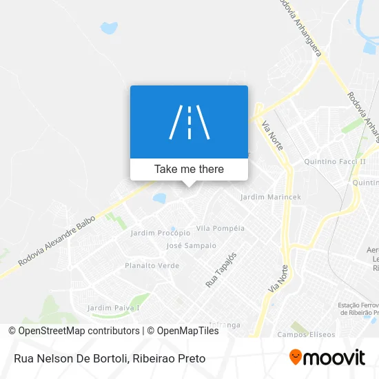 Rua Nelson De Bortoli map
