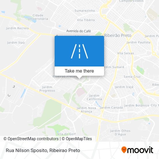 Rua Nilson Sposito map