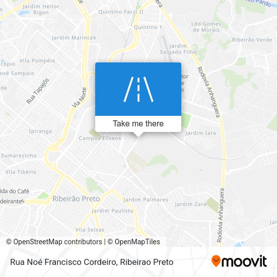 Rua Noé Francisco Cordeiro map