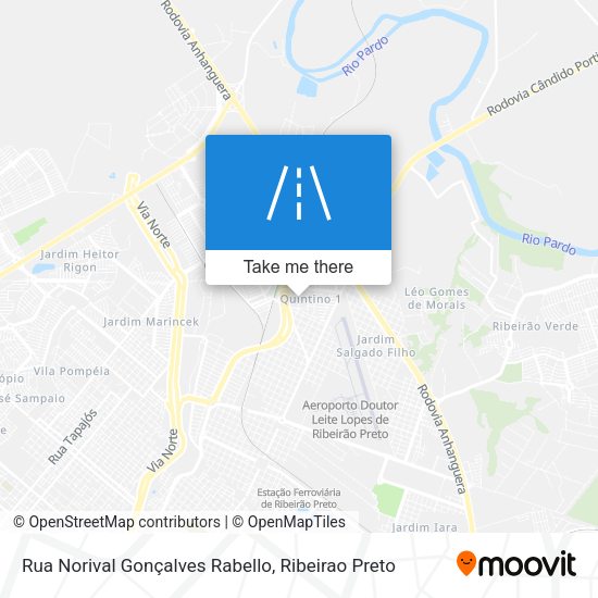 Rua Norival Gonçalves Rabello map