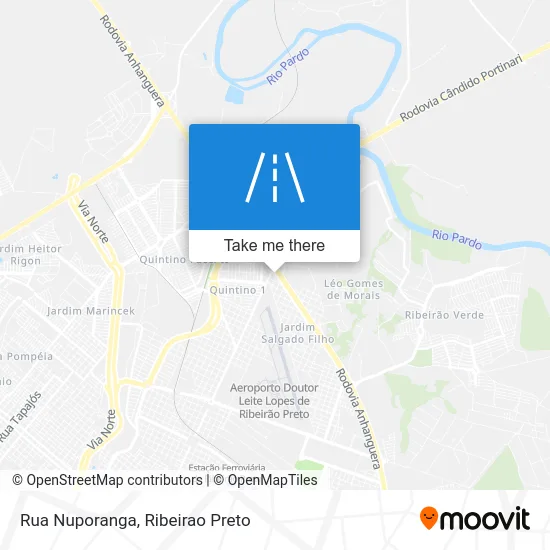 Rua Nuporanga map