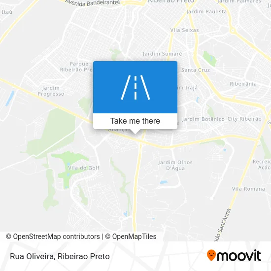 Rua Oliveira map