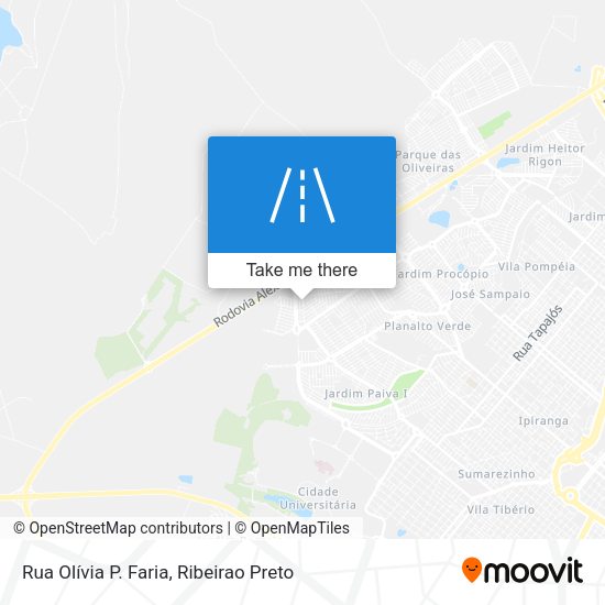 Rua Olívia P. Faria map