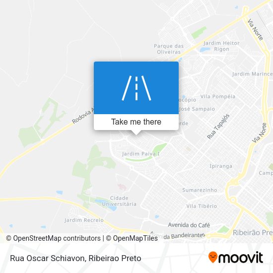 Rua Oscar Schiavon map