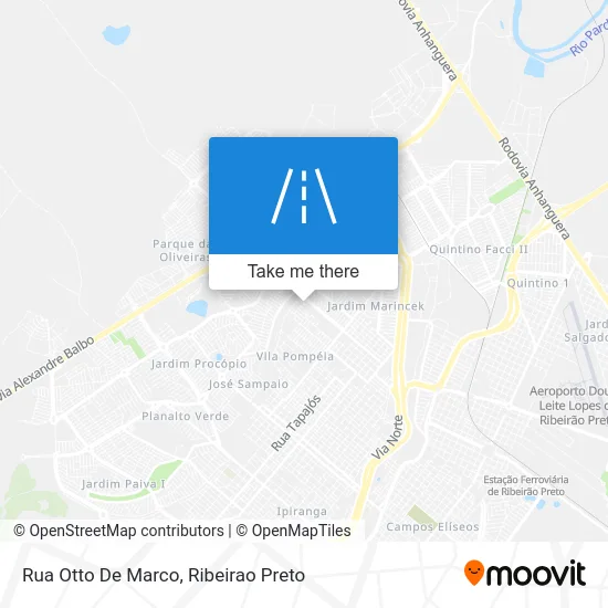Rua Otto De Marco map