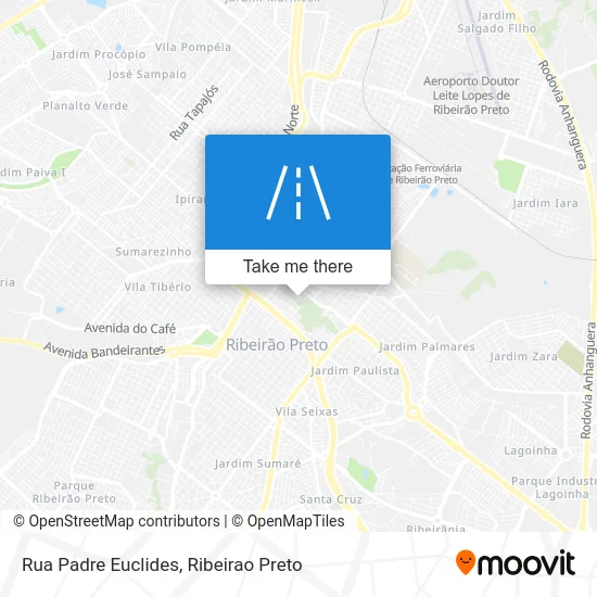 Rua Padre Euclides map