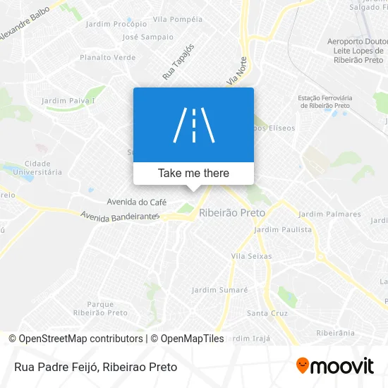 Rua Padre Feijó map