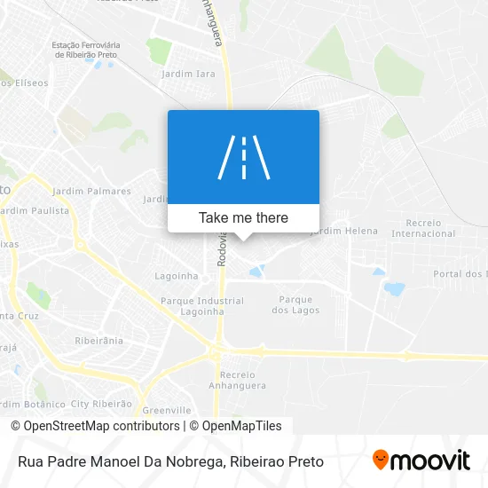 Rua Padre Manoel Da Nobrega map