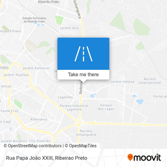 Rua Papa João XXIII map